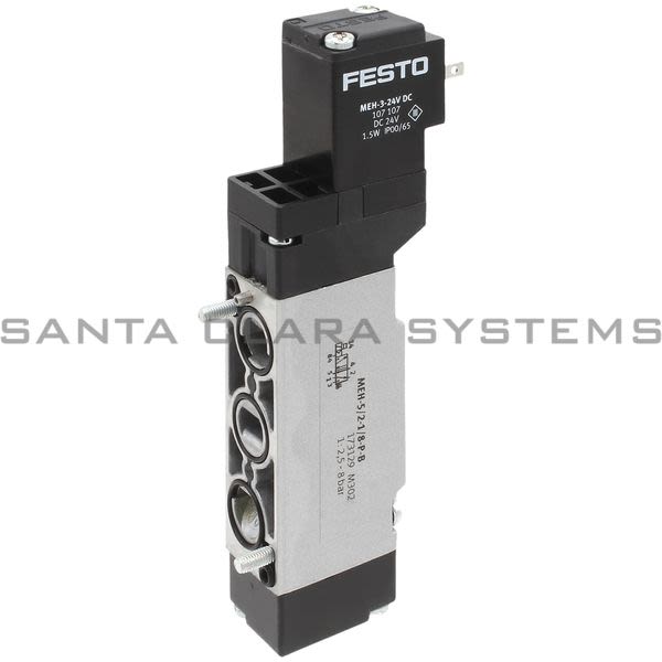 Festo MEH-5-2-1-8-P-B Air Solenoid Valve Product Image
