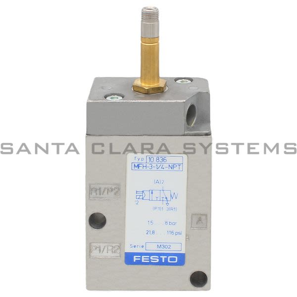 Festo MFH-3-1-4-NPT Air Solenoid Valve Product Image