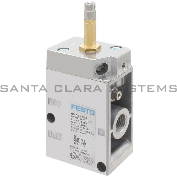 Festo MFH-3-1/4-S-EX  Air Solenoid Valve Product Image