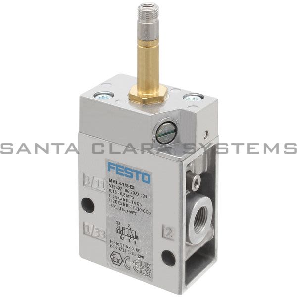 Festo MFH-3-1-8-EX Air Solenoid Valve Product Image