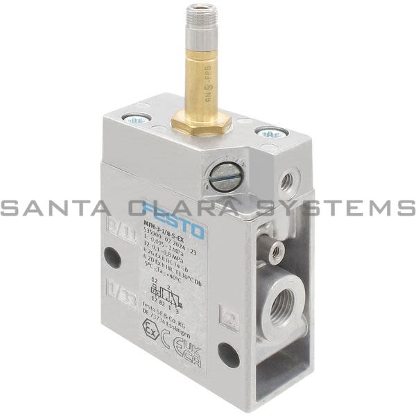 Festo MFH-3-1-8-S-EX Air Solenoid Valve Product Image