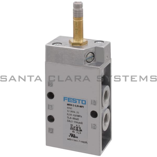 Festo MFH-5-1-8-NPT Air Solenoid Valve Product Image