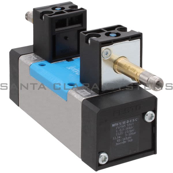 Festo MFH-5-3E-D-1-S-C Air Solenoid Valve Product Image