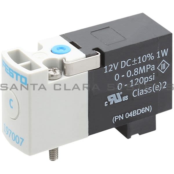 Festo MHA1-M5H-3-2G-0-6-PI Air Solenoid Valve Product Image