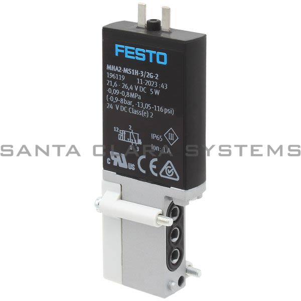 Festo MHA2-MS1H-3-2G-2 Air Solenoid Valve Product Image