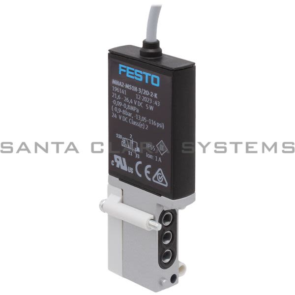 Festo MHA2-MS1H-3-2O-2-K Air Solenoid Valve Product Image