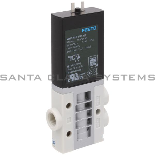 Festo MHE3-M1H-3-2G-1-8 Air Solenoid Valve Product Image