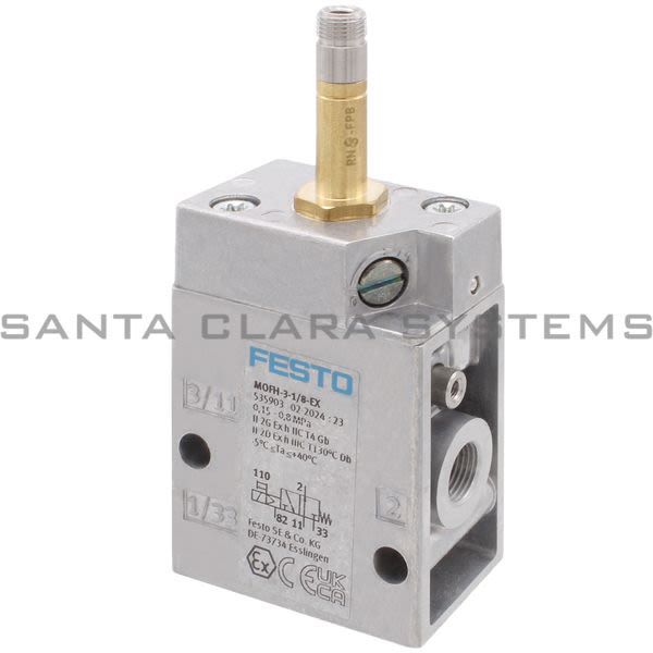 Festo MOFH-3-1-8-EX Air Solenoid Valve Product Image