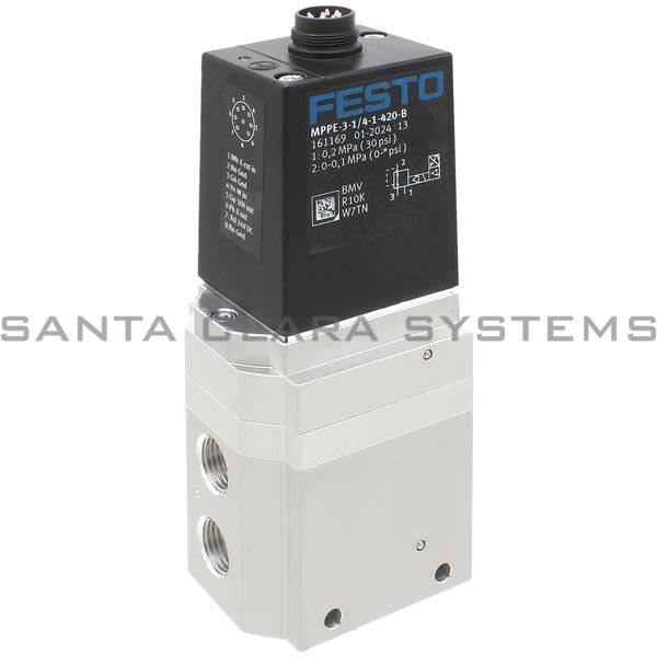 Festo MPPE-3-1/4-1-420-B  Proportional Pressure Control Valve Product Image