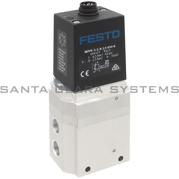 Festo MPPE-3-1-4-2-5-010-B Proportional Pressure Control Valve Product Image