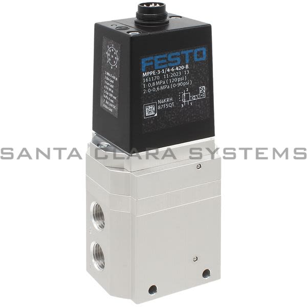 Festo MPPE-3-1-4-6-420-B Proportional Pressure Control Valve Product Image