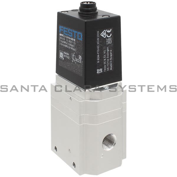 Festo MPPE-3-1-4-6-420-B Proportional Pressure Control Valve Product Image