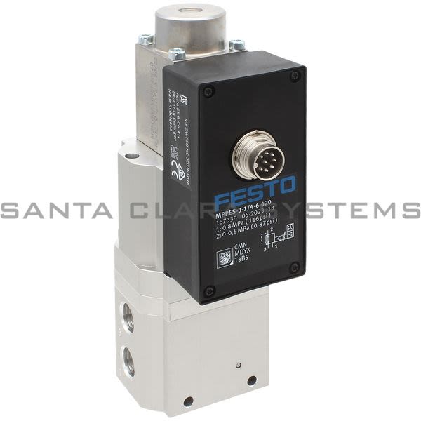 Festo MPPES-3-1-4-6-420 Proportional Pressure Regulator Product Image