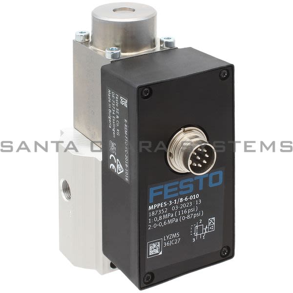 Festo MPPES-3-1-8-6-010 Proportional Pressure Control Valve Product Image