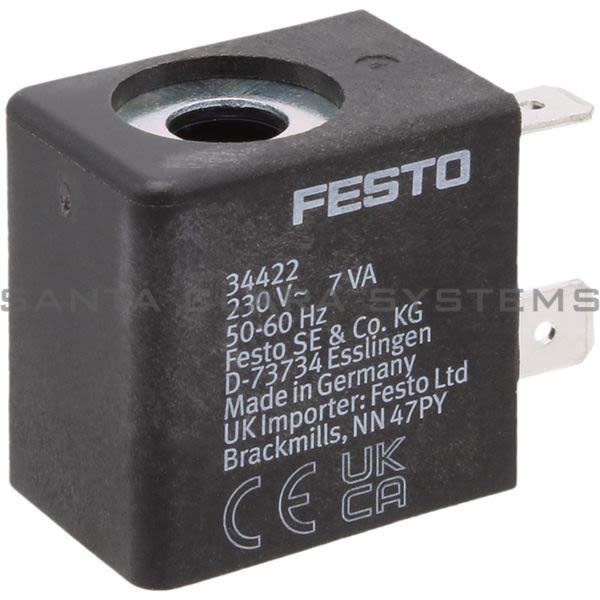 Festo MSFW-230-50-60-OD Solenoid Coil Product Image