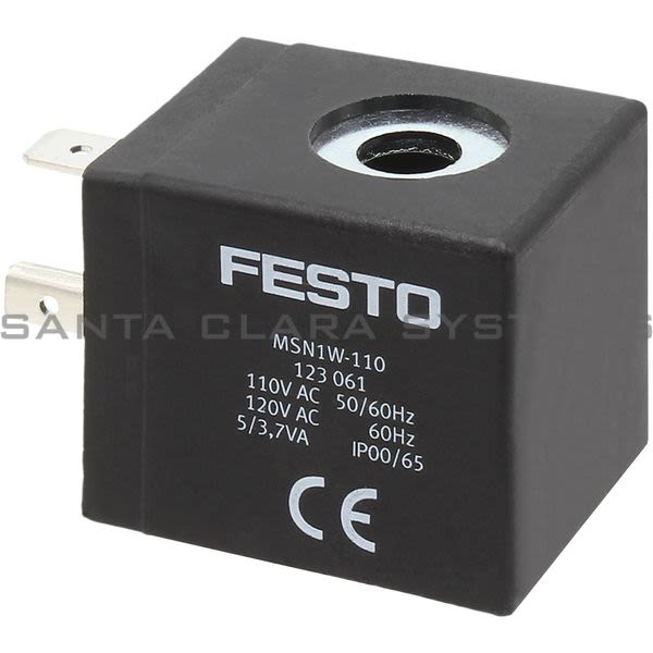 Festo MSN1W-110AC-OD Solenoid Coil Product Image
