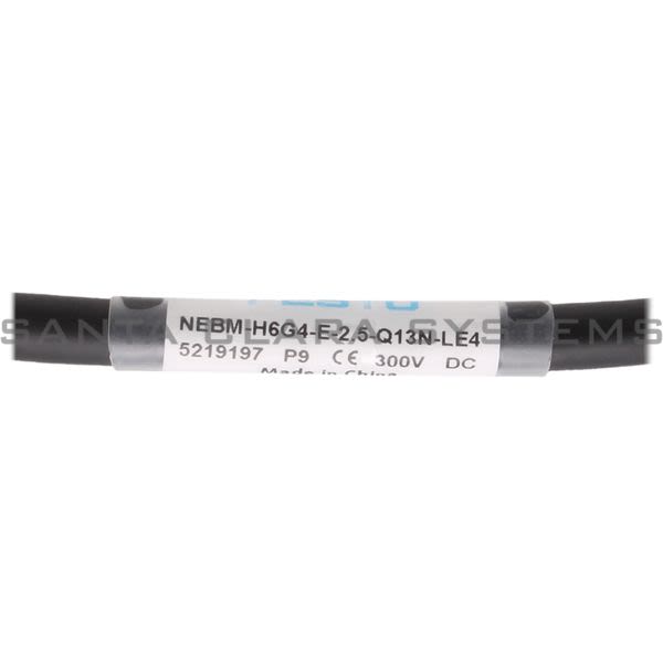 Festo NEBM-H6G4-E-2.5-Q13N-LE4 Motor Cable Product Image