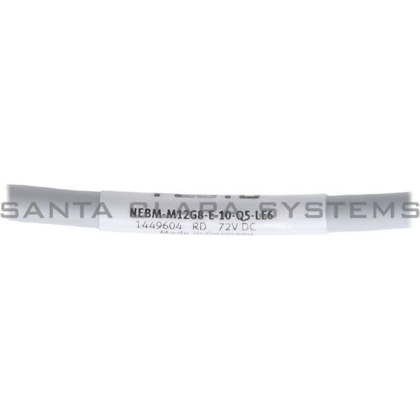 Festo NEBM-M12G8-E-10-Q5-LE6 Motor Cable Product Image