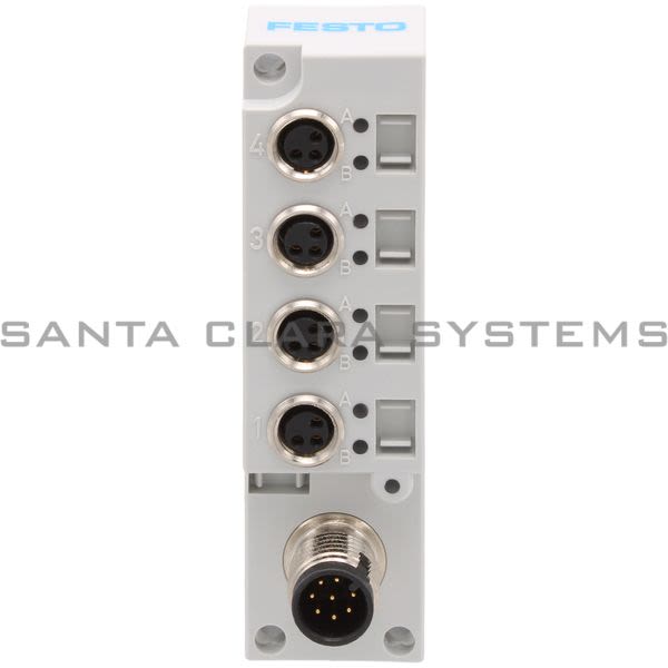 Festo NEDU-L4R1-M8G3L-M12G8 Multi-Pin Plug Distributor Product Image