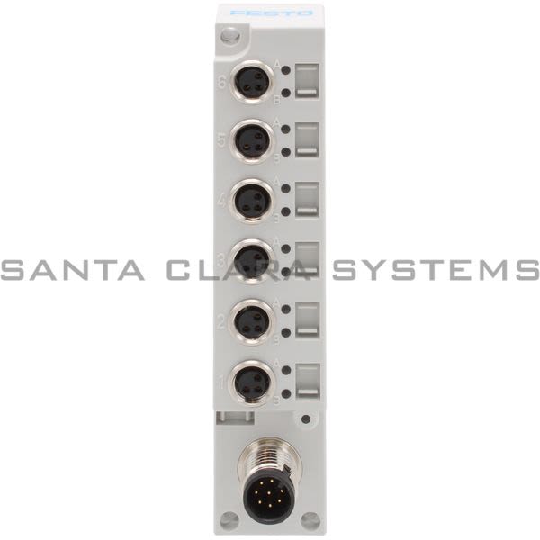 Festo NEDU-L6R1-M8G3L-M12G8 Multi-Pin Plug Distributor Product Image