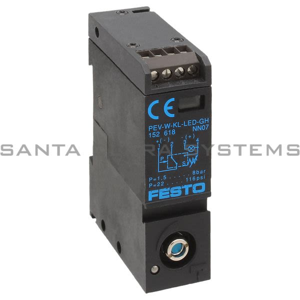 Festo PEV-W-KL-LED-GH Pressure Switch Assembly Product Image