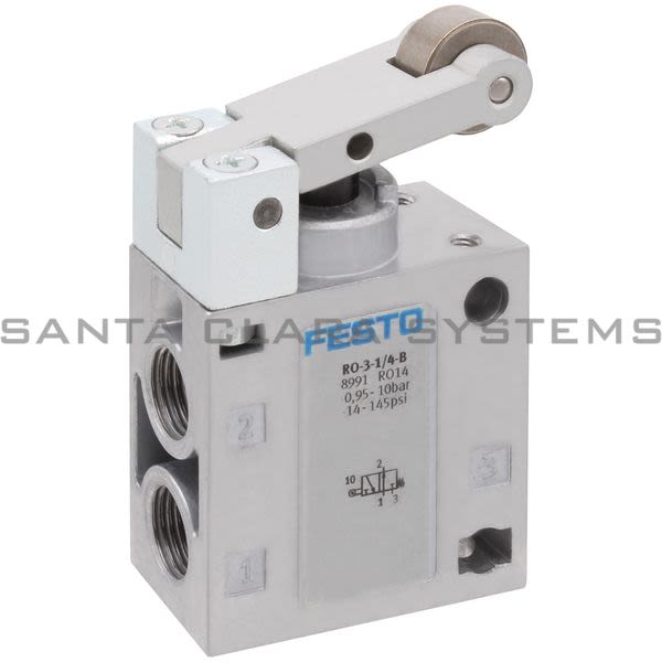 Festo RO-3-1-4-B Roller Lever Valve Product Image
