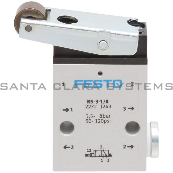 Festo RS-3-1-8 Roller Lever Valve Product Image