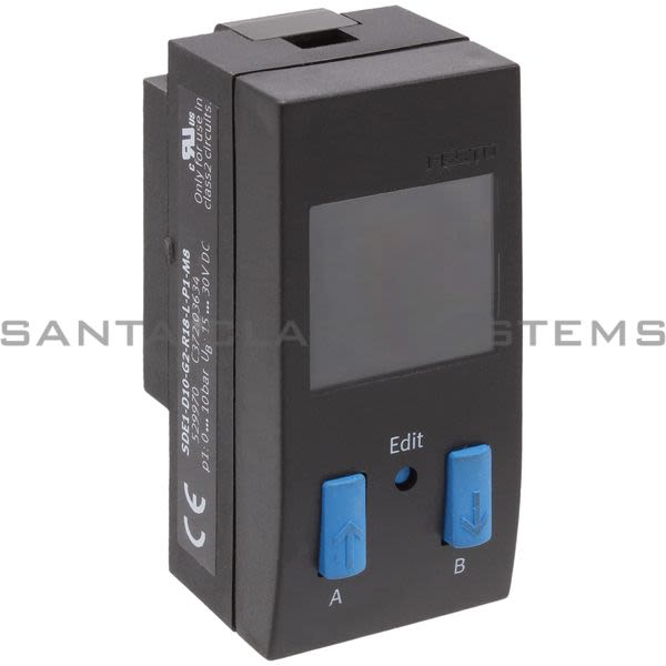 Festo SDE1-D10-G2-R18-L-P1-M8  Pressure Sensor Product Image