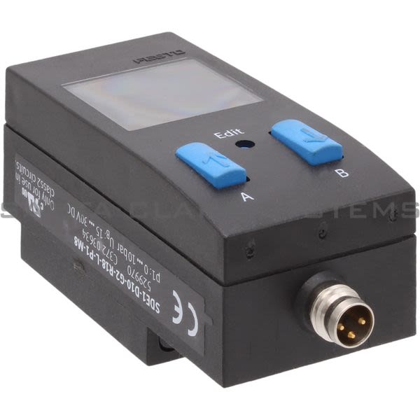 Festo SDE1-D10-G2-R18-L-P1-M8  Pressure Sensor Product Image