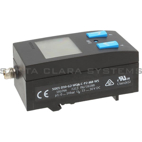 Festo SDE1-D10-G2-WQ4-C-P2-M8-W5 Pressure Sensor Product Image