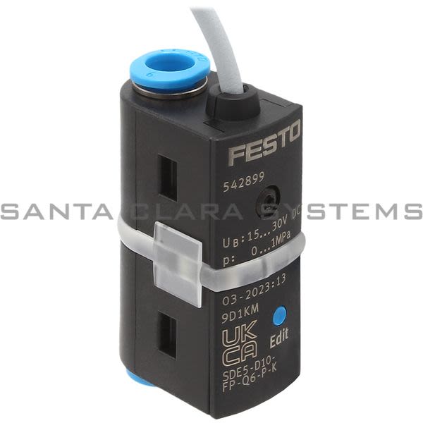 Festo SDE5-D10-FP-Q6-P-K Pressure Sensor Product Image