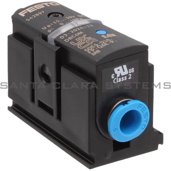 Festo SDE5-D10-FP-Q6E-P-M8 Pressure Sensor Product Image