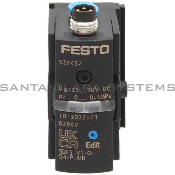 Festo SDE5-V1-O-Q4-P-M8 Pressure Sensor Product Image
