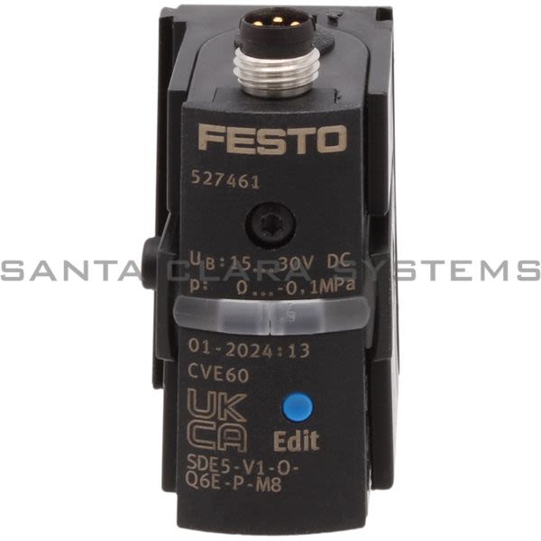 Festo SDE5-V1-O-Q6E-P-M8 Pressure Sensor Product Image