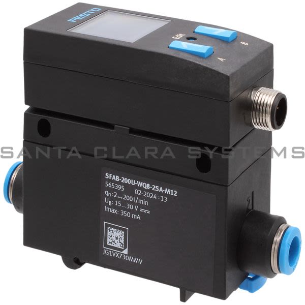 Festo SFAB-200U-WQ8-2SA-M12 Air Flow Sensor Product Image