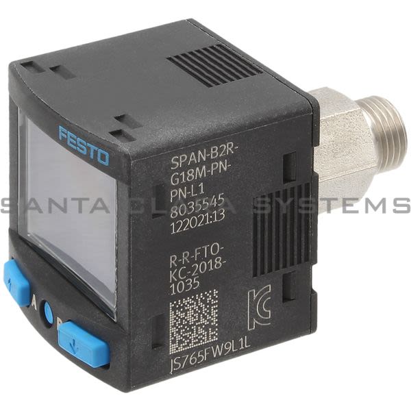 Festo SPAN-B2R-G18M-PN-PN-L1 Pressure Sensor Product Image