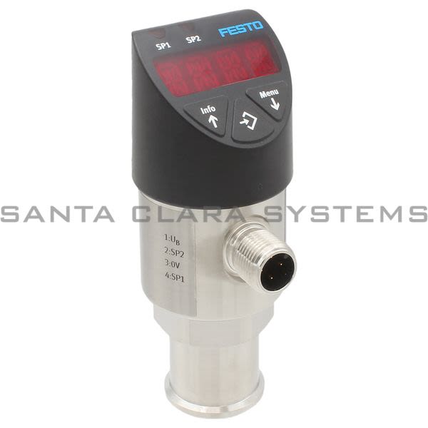 Festo SPAW-P10R-G14F-2P-M12 Pressure Sensor Product Image
