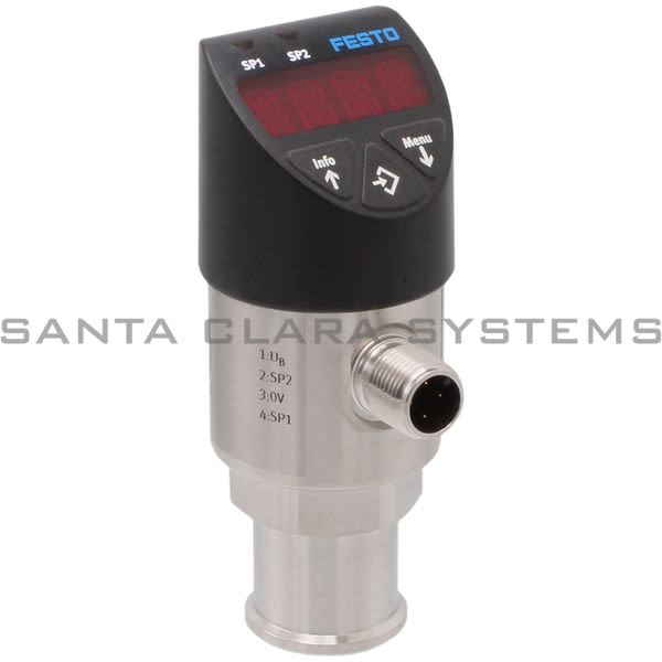 Festo SPAW-P6R-G14F-2P-M12 Pressure Sensor Product Image