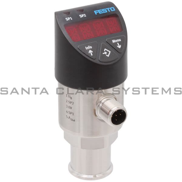 Festo SPAW-P6R-G14F-2PA-M12 Pressure Sensor Product Image