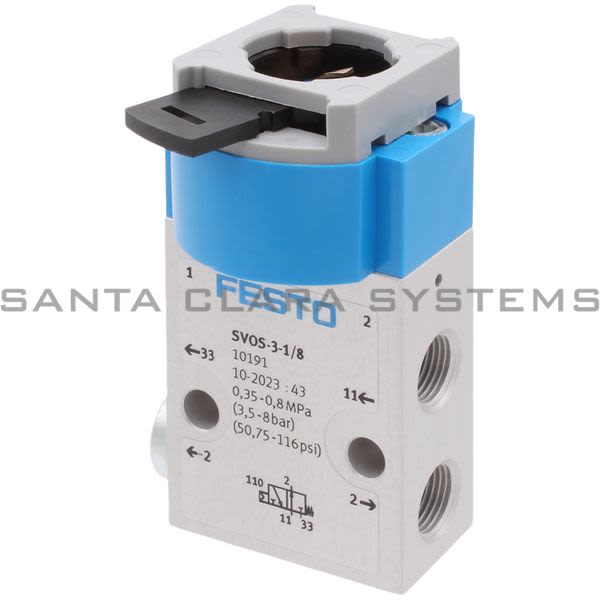 Festo SVOS-3-1-8 Front Panel Valve Product Image