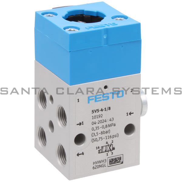 Festo SVS-4-1-8 Front Panel Valve Product Image