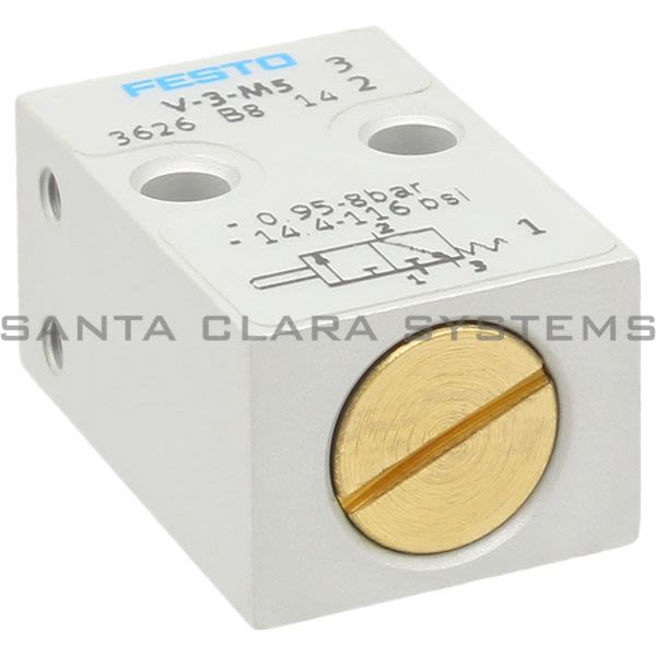 Festo V-3-M5 Stem Actuated Valve Product Image