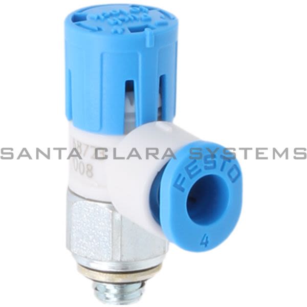 Festo VFOE-LE-T-M5-Q4 One-Way Flow Control Valve Product Image