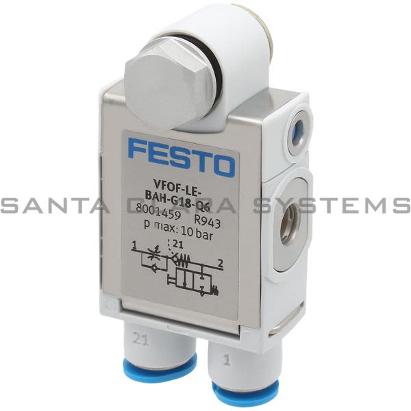 Festo VFOF-LE-BAH-G18-Q6 One-Way Flow Control Valve Product Image