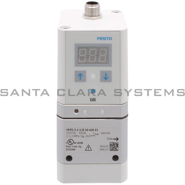 Festo VPPE-3-1-1-8-10-420-E1 Proportional Pressure Control Valve Product Image