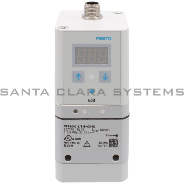 Festo VPPE-3-1-1-8-6-420-E1 Proportional Pressure Control Valve Product Image