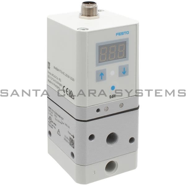 Festo VPPE-3-1-1-8-6-420-E1T Proportional Pressure Control Valve Product Image