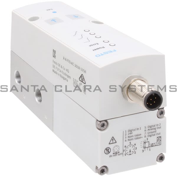 Festo VPPM-6L-L-1-G18-0L10H-A4N-S1 Proportional Pressure Control Valve Product Image