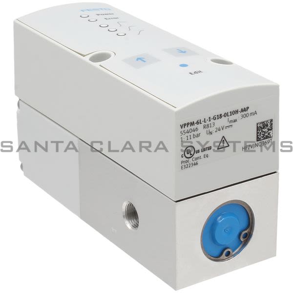 Festo VPPM-6L-L-1-G18-0L10H-A4P Proportional Pressure Control Valve Product Image