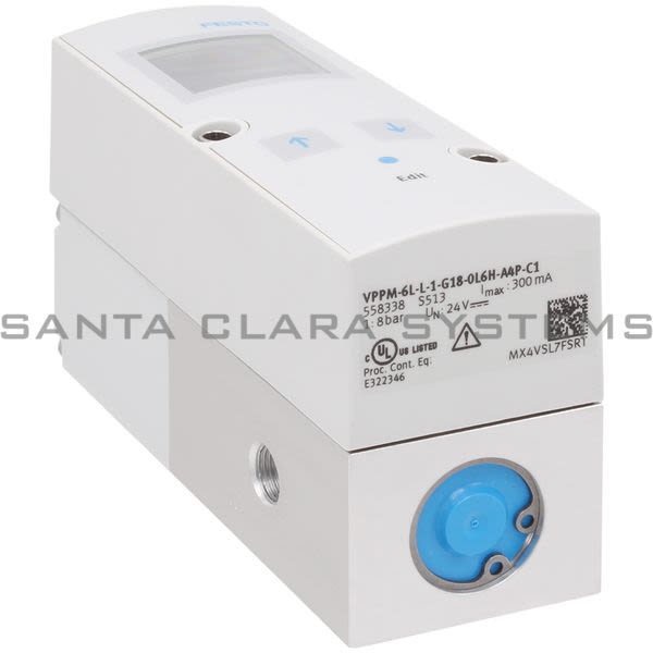 Festo VPPM-6L-L-1-G18-0L6H-A4P-C1 Proportional Pressure Control Valve Product Image